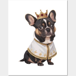 Regal Frenchie's Charm Posters and Art